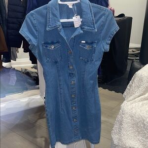 Guess Blue Denim Dress